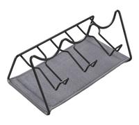 Étagère À Égoutter Pour Bouteilles Avec Support Pour Couvercle Et Tapis Lavable