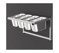 Étagère à épices commerciale, station de garniture, étagères à condiments en acier inoxydable, étagère d'organisation, étagère murale de cuisine, buffet, assaisonnement, ingrédients, conteneur