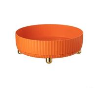 Étagère à épices compacte qui maximise l'espace tout en gardant vos essentiels à portée de main (orange)