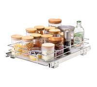 Étagère à épices extensible - Étagère d'évier - Armoire de cuisine - Tiroir coulissant - Lavabo - Debout - Étagère à épices - Porte d'armoire - Organisateur - Étagère sous l'armoire - Évier - Polyvale