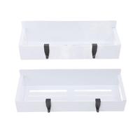 Étagère à épices Magnétique pour Réfrigérateur, étagère Magnétique Solide avec 4 Crochets Amovibles, Organisateur de Réfrigérateur, Rangement pour Contenir des Bouteilles de Pots