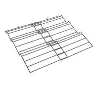 Étagère à épices - METALTEX - 361375000 - Métal Noir - 4 niveaux - Extensible 26-51 cm