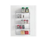 Etagère à épices murale à 5 niveaux Pepito Argenté, étagère à épices murale, support à étagères à épices, étagère à herbes de cuisine