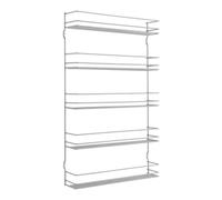 Étagère à épices murale à 5 niveaux Pepito Argenté Metaltex