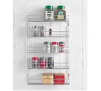 Étagère à épices murale - Metaltex - Pepito - 5 niveaux - Métal enduit - 36 x 8 x 58 cm