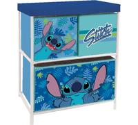 ARDITEX WD16145 Étagère avec 3 bacs textiles de 53 x 30 x 60 cm de Disney-Lilo & Stitch