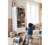 Etagère à langer 2 en 1 LIGNE NOUGATINE blanc - bois TU