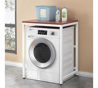 Étagère à linge compacte - Économie d'espace - Meuble de salle de bain facile à assembler - Optimise le rangement pour les petits espaces - Idéal pour la buanderie et la salle de bain