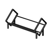 Étagère à livres de bureau - Acier au carbone de 15,75 pouces, organisateur de rangement de 730 g | Support de livre incliné pour bureau, station de travail, table d'étude, co