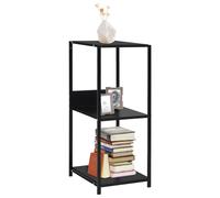 vidaXL Étagère à livres droite petite Noir 33,5x39,6x79,7 cm 288232