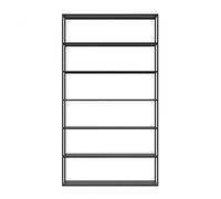Etagère à livres Easy Irony 104x32x226cm 6 compartments/epoxy-lacquered