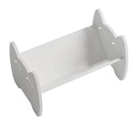 Étagère à livres pour enfants avec yeux souriants et mignons pour chambre d'enfant, mini bibliothèque de bureau blanche, petite bibliothèque pour livres, magazines, CD, salon, chambre à coucher