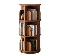 Étagère à livres pour enfants en bois massif rotative à 360° avec rangement pour magazines Table basse ronde bibliothèque pour salon (39 x 99 cm)