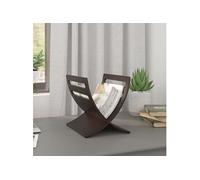 Etagère à magazines en bois Brun