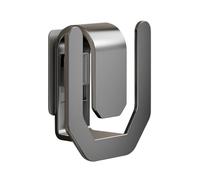 Étagère à pantoufles murale - Support à chaussures polyvalent peu encombrant, crochets robustes pour pantoufles de salle de bain, petit rangement dans le placard, étagère à chaussures murale pratique