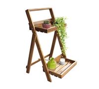 Etagère à plantes en acacia