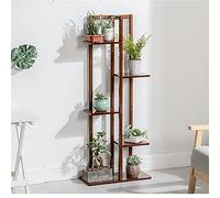 Étagère à Plantes en Bambou de qualité supérieure pour l'intérieur et l'extérieur, présentoir d'angle pour Pots de Fleurs, vis antirouille, Support de Rangement pour Balcon et terrasse, dura