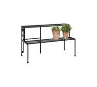 - Etagère à plantes pliante en fer 2 niveaux