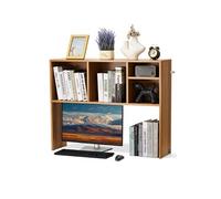 Etagère à Poser Sur Bureau 1 Niveau Antidérapant Pour Maison Bureau Bois 94x24x73cm