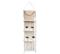 Étagère à suspendre - Étagères à pompons pour mur - Chic Tassels Pendentifs Bohemian Wall Art Chambre