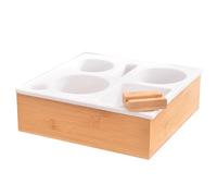 Étagère à tasses, plateau de tasses de canapé, support pour boire sur le canapé, porte-gobelet de canapé amovibles, plateau à sandwich de canapé, porte-gobelet, tablette de télévision en bois