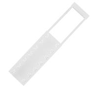 Étagère à Tension Réglable en Plastique Blanc Extensible 32-48 Cm pour Armoire, Support de Rangement Robuste et Pratique pour Bibliothèque ou Dressing