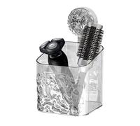 Étagère à ventouse pour miroir - Support de rangement mural transparent sans perforation pour salle de bain, organisateur peu encombrant, séchage facile à installer | Nettoyant parfait pour le visage,