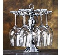 Étagère à verres à vin rouge à l'envers - Porte-gobelet à vin créatif - Porte-bouteilles de vin - Porte-bouteilles de vin domestique - Pour salon - Vie intéressante