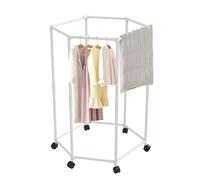 Étagère à vêtements - Porte-vêtements autoportant, système de vêtements hexagonal | Organisation des vêtements d'appartement, de chambre et de salon, étagère de séchage multifonctionnelle pour