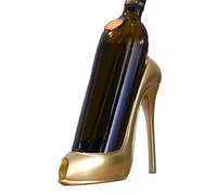 Étagère à vin à talon haut - Présentoir de comptoir avec construction de huit centimètres de haut, porte-bouteille individuel, panier cadeau, article d'accessoires | Fête de mariage Home Decor Bar