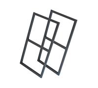 Étagère à vin de plafond - Étagères flottantes suspendues, sans planches, support en fer suspendu, support de rangement mural pour cuisine, présentoir à plantes vintage, pour bar/café/karaok