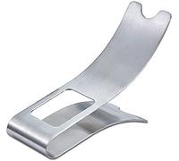 Étagère à vin en acier inoxydable pour décoration d'intérieur (dimensions : 22 x 8,5 x 17 cm)