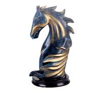 Étagère à vin en forme de cheval en résine avec statue d'animal