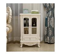 Étagère à vin européenne, armoire de rangement en verre, chariot à thé en bois, bouteille nizer pour salle à manger, cuisine, salon, porte-bouteille élégant, design peu encombrant