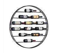 Étagère à vin murale ronde pour armoire, décoration d'intérieur