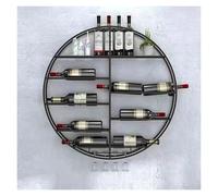 Étagère à vin robuste - Étagères murales flottantes pour bouteilles d'alcool, organisateur sous étagère pour la maison et la salle à manger