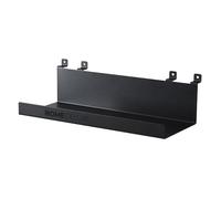 Home Deluxe Etagère pour panneau acoustique RESONA - 25 x 11 cm noir mat| Etagère murale, organisateur mural, étagère flottante