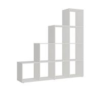 Étagère Aramis, 138x143cm 10 compartiments, Blanc, Vicco 40410