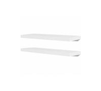 Etagère armoire meuble design murales 4 pcs Blanc 80 cm