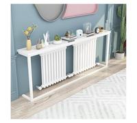 étagère arrière du canapé Table de canapé étroite peu encombrante derrière le canapé, tables d'entrée fines, table d'appoint moderne pour radiateur et rebord de fenêtre(White,31.5''Lx7.9''Wx35.4''H)