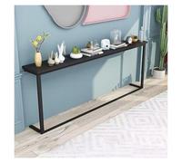 étagère arrière du canapé Table de canapé étroite peu encombrante derrière le canapé, tables d'entrée fines, table d'appoint moderne pour radiateur et rebord de fenêtre(Black,47.2''Lx5.9''Wx31.5''H)