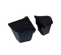 Étagère Arrière pour Tesla Nouveau pour Modèle Y 2025 Lancement pour Juniper avec Flocage Ou Couvercles TPE Couvre Et Cordon Arrière Coffre Rangement Latéral Housse Colis Cargo(Flocking)