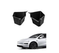 Étagère Arrière pour Tesla pour Model Y 2025 pour Juniper pour Launch Organisateur Coffre Arrière Boîte Rangement Tapis Intérieur TPE Bacs Rangement Latéraux Coffre Housse Colis Cargo(B)