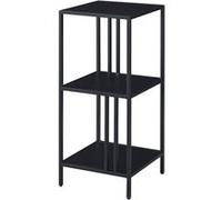 Étagère autoportante Kumlinge acier 80 x 35 x 35 cm noir [en.casa] Noir G