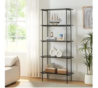 Étagère autoportante Samnanger 180 x 80 x 34 cm noir