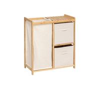 Five Simply Smart - Étagère avec 1 panier à linge et 2 paniers de rangement TIDY BOX - Beige