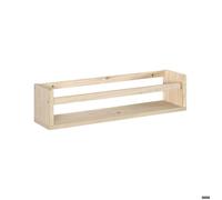 Astigarraga Étagère Kit Line avec barre centrale en pin 60 cm