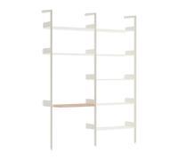 Étagère avec plateau de bureau Rombe Configuration B IF1 & IF5 WxHxD 165x223x36cm