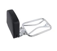 Etagère Bagages Moto pour BMW R18 R 18 100 Ans 2020- Porte-Bagages Coussin Arrière Conducteur Porte-Bagages Arrière(Style B Chrome 4)