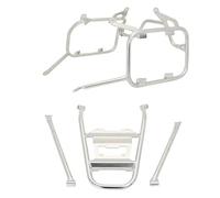 Etagère Bagages Moto pour Tenere 700 pour Tenere700 T700 T7 pour Xtz 2019-2023 Sacoches Porte-Bagages Cadre Sacoche Support Latéral Coffre Arrière(Silver Set)